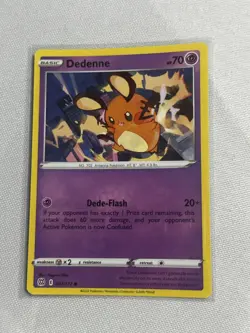 Dedenne 067/172 Common SWSH Brilliant Stars Pokemon Card - Image 1