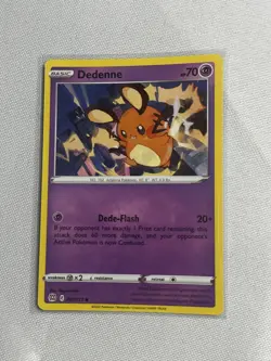 Dedenne 067/172 Common SWSH Brilliant Stars Pokemon Card - Image 2