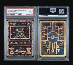 2000 POKEMON GAME MOVIE POKEMON 2000 MOVIE ANCIENT MEW PSA 9 - Image 3