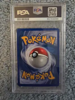 2002 POKEMON LEGENDARY COLLECTION #69 CATERPIE-REVERSE FOIL HOLO PSA 8 - Image 2