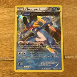 Pokemon TCG Swampert Primal Clash 36/160 Holo Rare - Image 1
