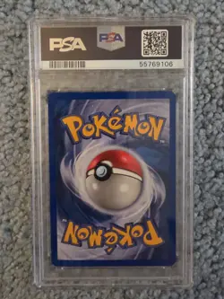 2002 POKEMON LEGENDARY COLLECTION #45 GROWLITHE-REVERSE FOIL HOLO PSA 7 - Image 2
