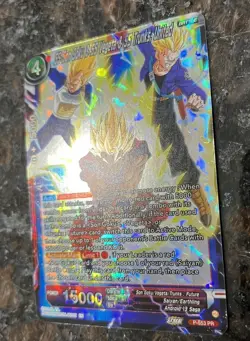 SS Son Goku & SS Vegeta & SS Trunks United Foil Dragon Ball Super Card Game | NM - Image 2