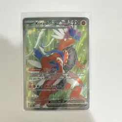 Pokemon Scarlet and Violet Full Art Koraidon ex 231/198 - Image 2