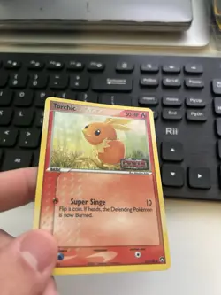 Pokemon TCG Torchic 67/108 Power Keepers Reverse Holo Common 50 HP Super Singe - Image 3