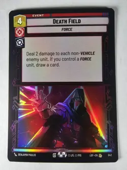 Star Wars Unlimited - Death Field Foil 643 Legends Of The Force We Combine Ship - Image 1