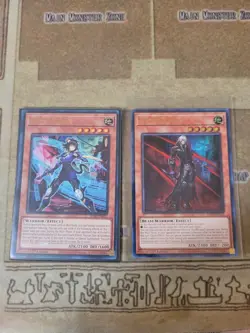 YUGIOH K9-17 IZUNA + K9-00 LUPIS JUSH ULTRA 1ST ED NM - Image 1