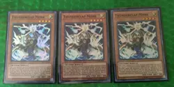 3x Thunderclap Monk SAST-EN026 Unlimited Yugioh Mint - Image 1