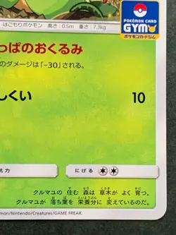 Pokemon card Swadloon 353/SM-P Promo 2019 Pokemon TCG Japanese Rare Nintendo - Image 4