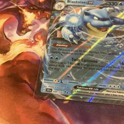 Blastoise ex 030/142 - SV07: SCR Stellar Crown - Double Rare Pokemon TCG Card - Image 2