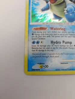 Blastoise Secret Wonders 2/132 Holo Pokemon Trading Card - Image 5