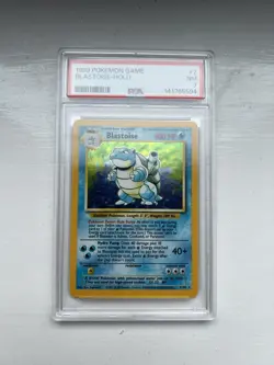 PSA 7 Blastoise 2/102 Base Set Pokemon Card - Image 1