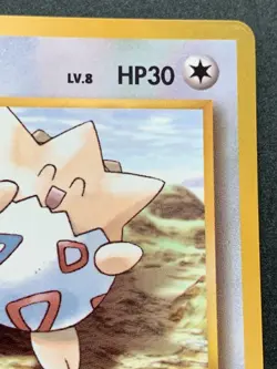 Pokemon card Togepi LV.8 1996 Pokemon TCG Japanese Nintendo Ken Sugimori - Image 3
