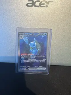 Pokemon TCG Blastoise EX Scarlet & Violet Card 200/165 Blastoise Sir - Image 1