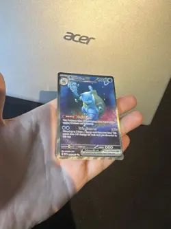 Pokemon TCG Blastoise EX Scarlet & Violet Card 200/165 Blastoise Sir - Image 3
