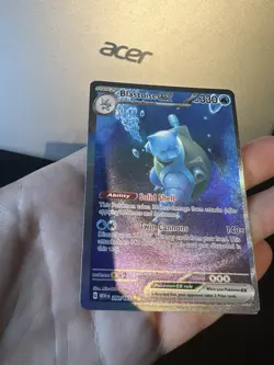Pokemon TCG Blastoise EX Scarlet & Violet Card 200/165 Blastoise Sir - Image 4
