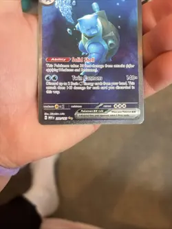 Pokemon TCG Blastoise EX Scarlet & Violet Card 200/165 Blastoise Sir - Image 4
