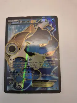 Pokemon TCG Blastoise EX XY Holo Full Art Ultra Rare Card 142/146 - Image 1