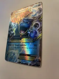 Pokemon TCG Mega M Blastoise EX 18/83 Generations Rare Card in Good Condition - Image 3
