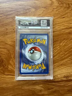 Pokemon TCG Blastoise Holo 1st Edition Shadowless Card Base Set 2/102 PSA 5 - Image 2