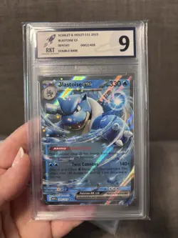 3x Pokemon Card Slabs Bundle RKT Graded Charizard Blastoise Venusaur Ex English - Image 3