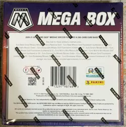 2021 Panini Mosaic UEFA Euro 2020 Soccer Mega Box NEW Sealed and Unopened Box - Image 2