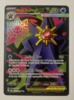 Mega Starmie ex 102/088 Me03: Perfect Order Holo - Image 1