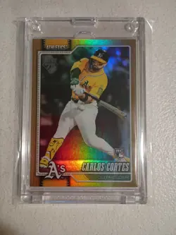 Carlos Cortez RC 2026 Topps Series 1 Gold Rainbow #d /50..!!!! Hobby Exclusive - Image 1