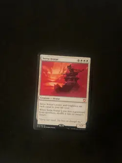 Serra Avatar X1 LP Commander 2018 Magic the Gathering MTG CARD FREE SHIP - Image 1