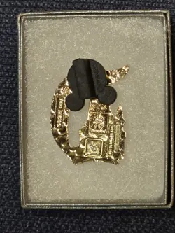 70th Anniversary Key to Disneyland D Pin Sleeping Beauty Castle - Image 2
