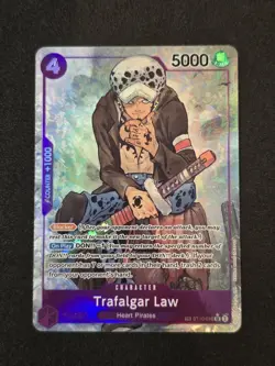 One Piece TCG TR Alt Art Trafalgar Law ST10-010 Treasure Rare English 🇬🇧 UK - Image 2