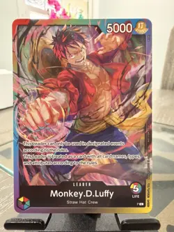 Monkey.D.Luffy (Release Event Leader) - One Piece TCG - English NM Promo - Image 1