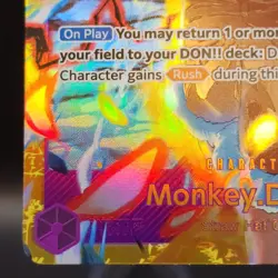 One Piece Monkey.D.Luffy OP09-119 SEC Emperors in the New World - Image 5
