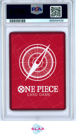 ICEBURG ONE PIECE OP03-058 2023 PILLARS OF STRENGTH LEADER JAPANESE PSA 10 - Image 2