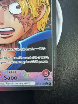 Sabo [Alternate Art] OP13-004 [Carrying on His Will] [English] - Image 4