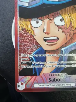 Sabo [Alternate Art] OP13-004 [Carrying on His Will] [English] - Image 5