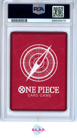 CHARLOTTE LINLIN ONE PIECE OP03-077 2023 PILLARS OF STRENGTH LEADER JAP PSA 9 - Image 2