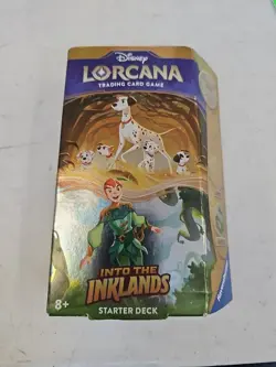 Disney Lorcana TCG: Into The Inklands Sealed Starter Deck - Amber & Emerald - Image 1