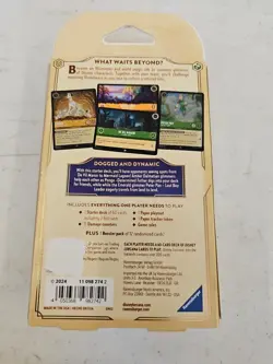 Disney Lorcana TCG: Into The Inklands Sealed Starter Deck - Amber & Emerald - Image 2