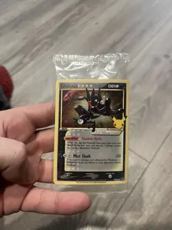 Pokemon TCG Greninja Gold Star SWSH144 - Celebrations Black Star Promo - Sealed - Image 1