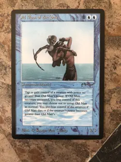 MTG - Old Man of the Sea - Arabian Nights - English - Alt - Watch Video of Item! - Image 1