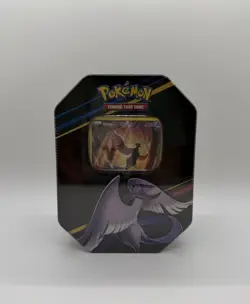 Pokemon TCG Crown Zenith Galarian Articuno Factory Sealed 4-Pack Tin - Image 1