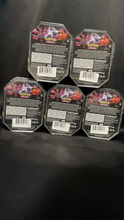 5X Pokemon Crown Zenith Tin (Galarian Articuno) International NEW/Factory Sealed - Image 2