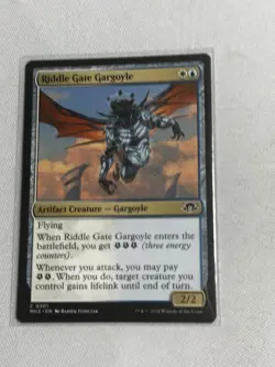 Riddle Gate Gargoyle Non Foil MTG Magic the Gathering Card NMModern MH3 Reg - Image 1