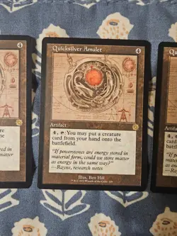 Quicksilver Amulet (Retro Schematic) Near Mint Magic the Gathering MTG - Image 3