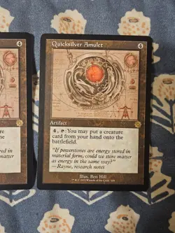 Quicksilver Amulet (Retro Schematic) Near Mint Magic the Gathering MTG - Image 4