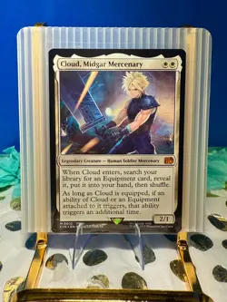 MTG - Cloud, Midgar Mercenary- (10)- Final Fantasy- Regular - Image 4