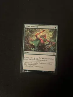 Elven Ambush Kaldheim Regular MTG NM Magic Card - Image 1