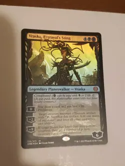 MTG NM Vraska, Betrayal's Sting Phyrexia: All Will Be One Foil - Image 1