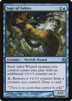 Sage of Fables Morningtide LP MTG - Image 1